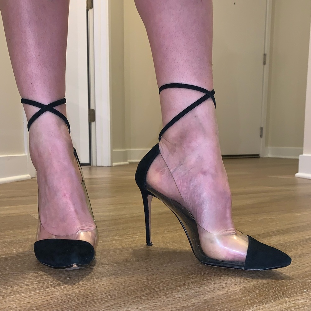 Raye illusion heels